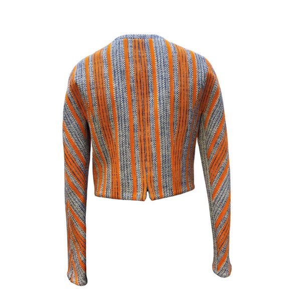 Carven Multicolor Striped Blazer - Picture 2 of 11